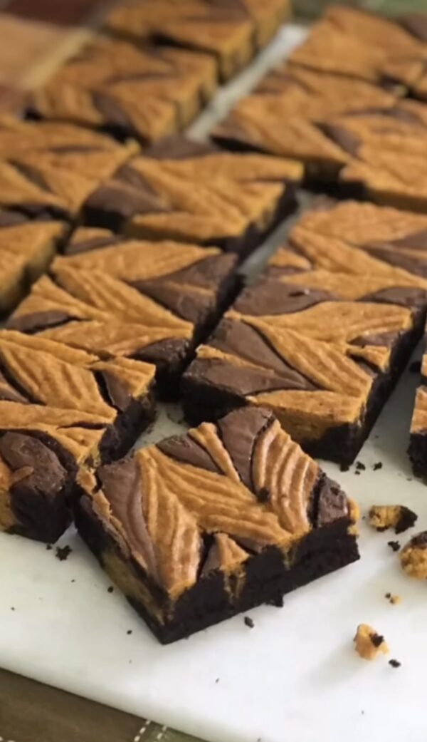 Pumpkin Swirl Brownies