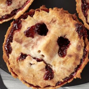 Creepy Apple Raspberry Pie
