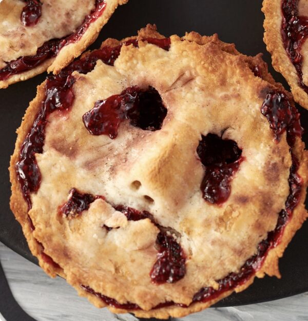 Creepy Apple Raspberry Pie